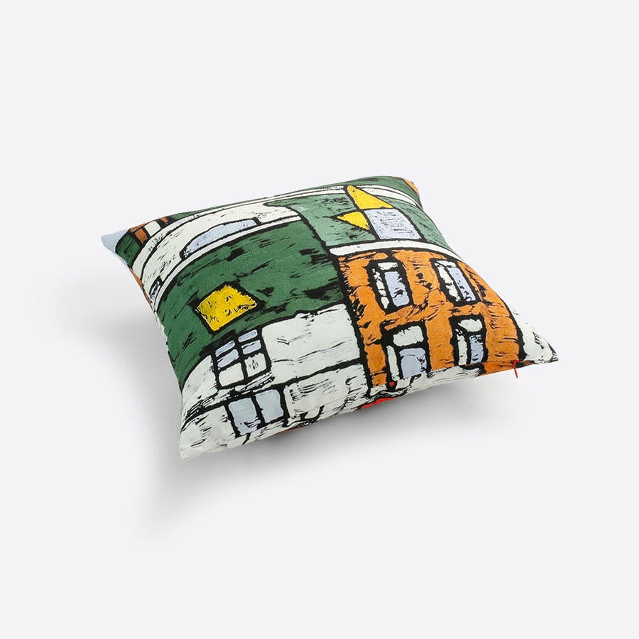 クッションカバー | おしゃれ リネン | 45×45cm | 北嶋勇佑 | facade