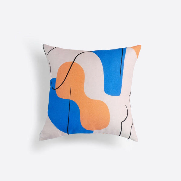 リネンクッションカバー45×45 | Meet at the usual time.
いつもの時間の待ち合わせ。.