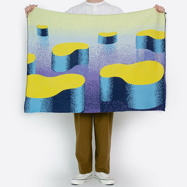 アートブランケット コットンブレンド | 耳が鳴るほど静かに.