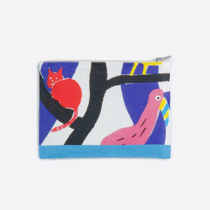 リネンポーチ | 青い木.