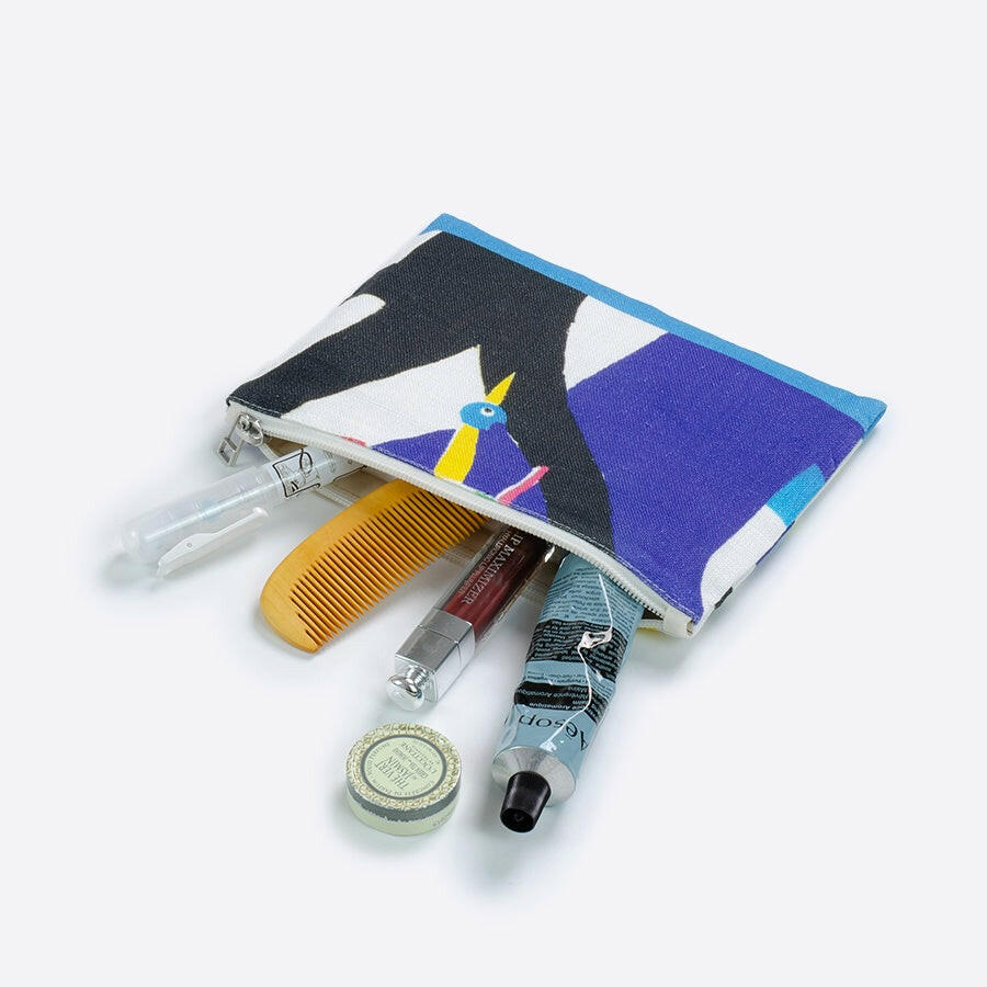 リネンポーチ | 青い木.