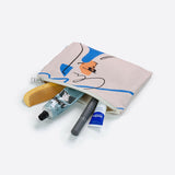 リネンポーチ | Meet at the usual time.
いつもの時間の待ち合わせ。.