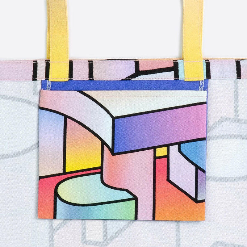 SF MoMA baggu サンフランシスコ トートバッグ A4 ダック バッグ MOMA - Main Image